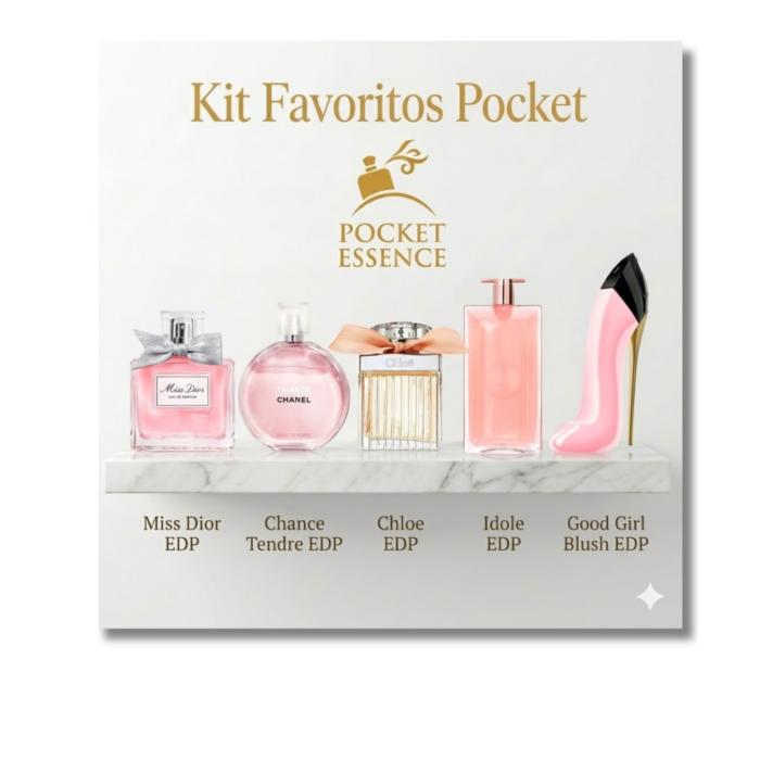 Kit Favoritos Pocket - Femininos