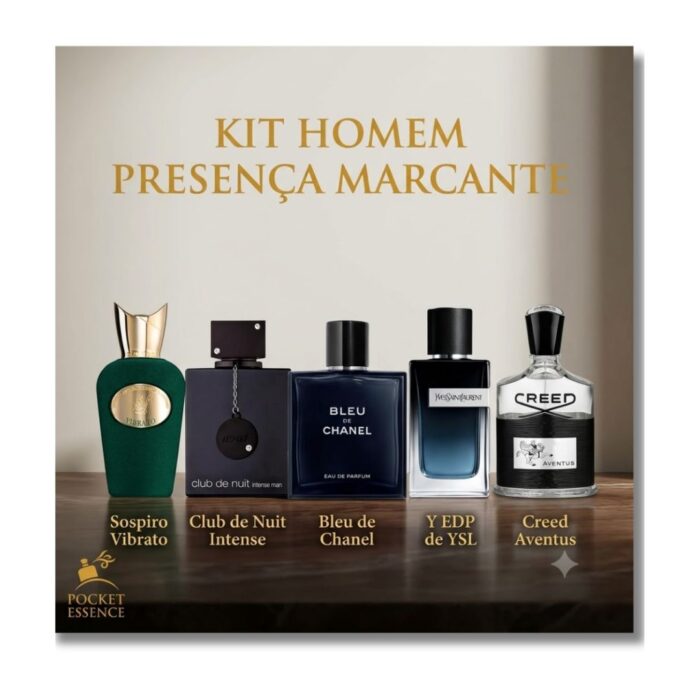 Kit Masculino - Presença Marcante